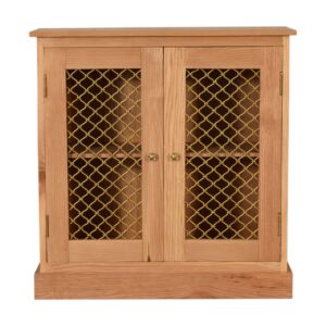 Artisan's Caged Oak-ish Cabinet