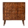 Chestnut Arch Cabinet - Crafted for Timeless Beauty