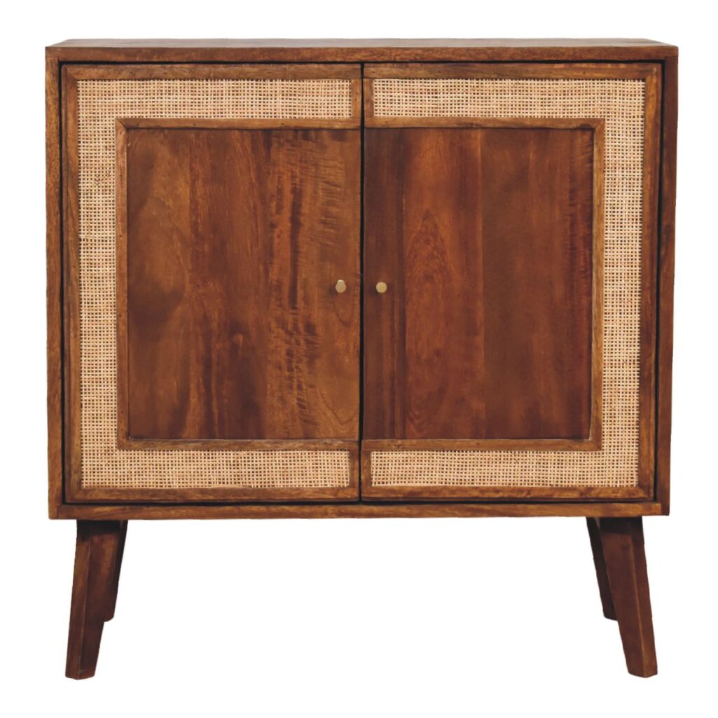 Carved Chestnut Cabinet by Artisan Furniture