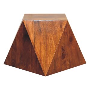 Elevate Your Space with Artisan's Abstract End Table