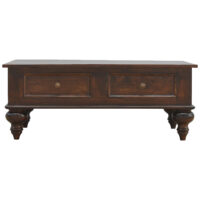 Mango Wood 4 Drawer Coffee Table