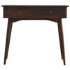 2 Drawer Walnut Hallway Console Table