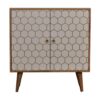 Artisan's Cassia Cabinet - Fusion of Artistry and Function