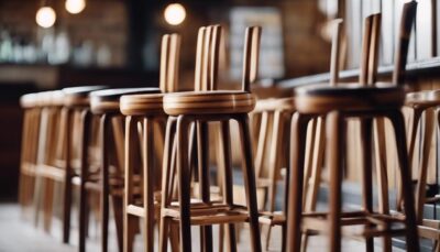 wooden bar stool guide