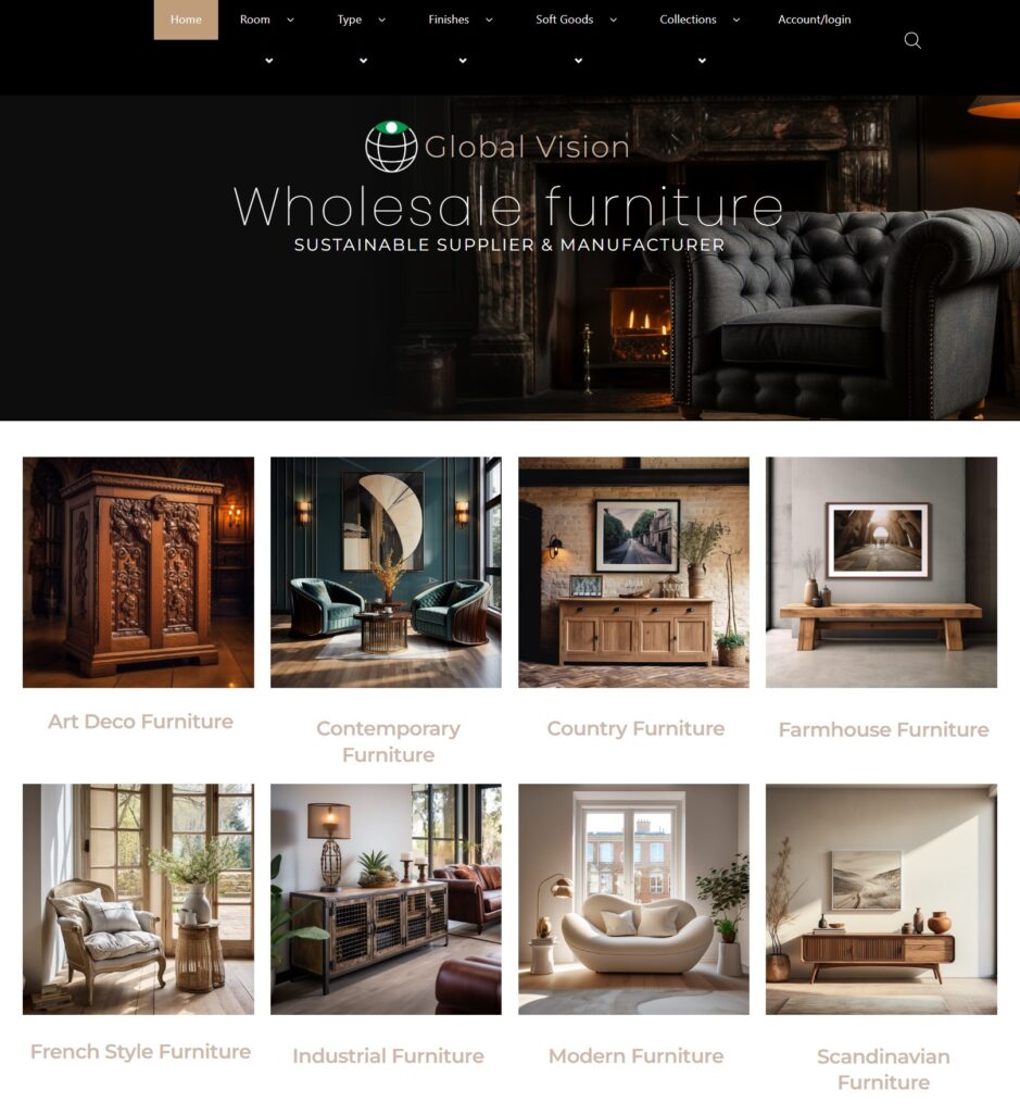 global vision company wholesale furniture